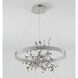 Canada LED 24 inch Chrome Chandelier Ceiling Light